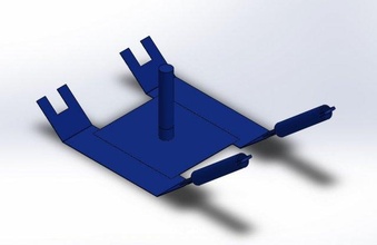 pista trineo atletismo pesado 3d print model - Mito3D