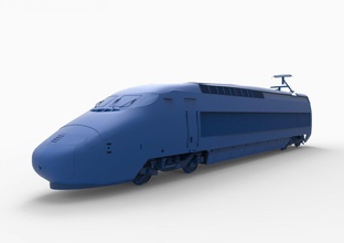 entrenar mod1 3d impresión modelo in 3dexport alto velocidad hielo siemens barco vela eléctrico locomotora vagón interurbano rápido ferrocarril carril pista pasajero pasatiempo 3d print model - Mito3D
