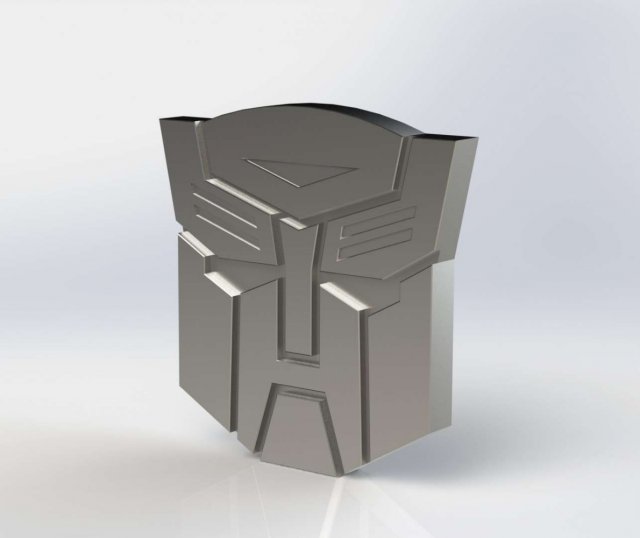transformers logo autobot decepticon free toys emblem accessories 3D print model - Mito3D