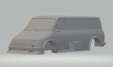 transito vau 3d impressão modelo in veículo 3dexport fenda carro slotcar diecast hotwheels scx 3d print model - Mito3D