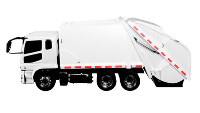 poubelle camion 3d modèle in 3dexport ordures voiture véhicule recycler isolé gaspillage nettoyer auto cargaison porter service ville transport 3d print model - Mito3D