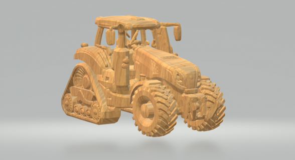 tractor genérico 3d impresión modelo juguetes juegos Armada barco Embarcacion naval 3d print model - Mito3D