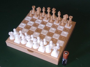 viaggio scacchi 3d stampa modello in tavola giochi 3dexport gioco macchina hobby giocattoli ajedrez mesa imprimir 3d print model - Mito3D