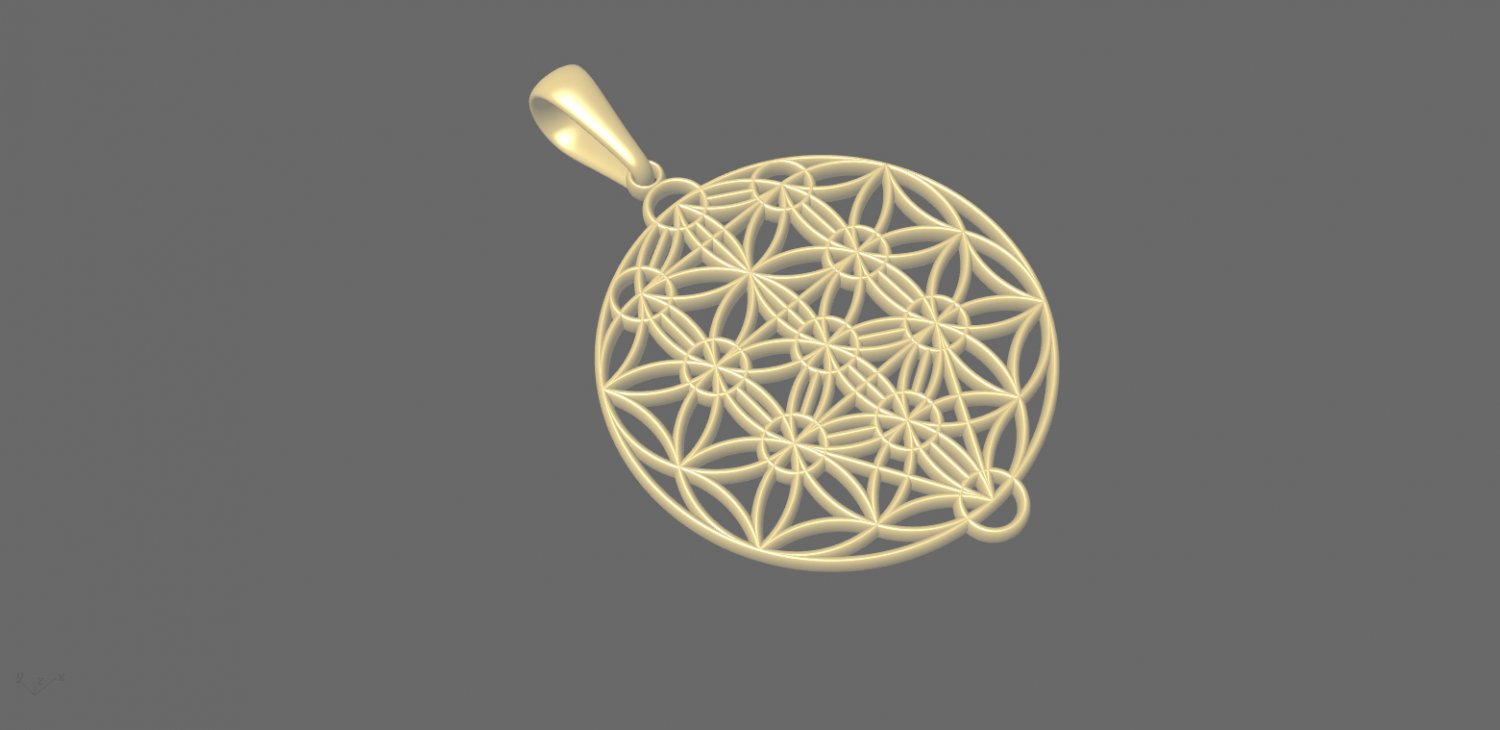 albero of vita 3d stampa modello in ciondoli 3dexport pendente gioielleria jewelrydesign amuleto 3D print model - Mito3D