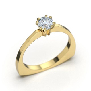 triangular joya anillo 3d impresión modelo pendientes oro plata Moda anillos diamante joyería 3d print model - Mito3D
