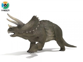 triceratops manipulado 3d modelo in dinossauro 3dexport 3d print model - Mito3D