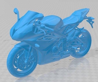 triumph daytona 675r 2015 printable motorbike automotive hobby micro scale bike motorcycle moto 3d print model - Mito3D