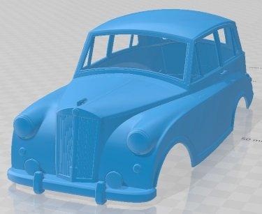 triumph mayflower 1949 printable body car automotive slot scalextric tamiya rc miniz hobby micro diecast 3d print model - Mito3D