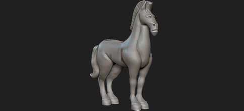 trojan cavalo momentos 3dprint prints model 3d print model - Mito3D