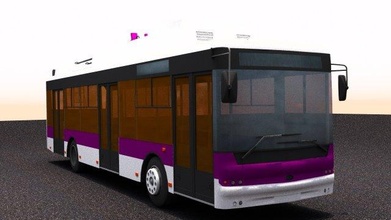 troleybüs bogdan t70117 versiyon 3d model in otobüs 3dexport araç tramvay ua ukr ukrayna kent halka açık ulaşım t701 poli 3d print model - Mito3D