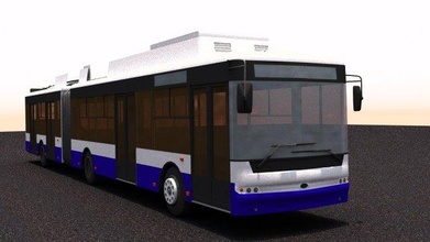 troleybüs bogdan t90117 versiyon 3d model in otobüs 3dexport araç tramvay ua ukr ukrayna kent halka açık ulaşım t901 poli 3d print model - Mito3D