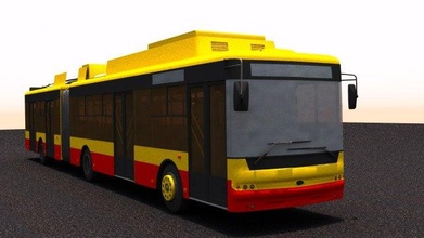 troleybüs bogdan t90117 3d model in otobüs 3dexport araç tramvay ua ukr ukrayna kent halka açık ulaşım t901 3d print model - Mito3D
