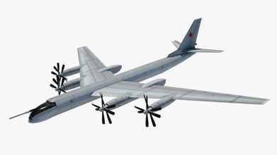 Tupolev tu 142 Luft Flugzeug Attacke Bär Bärf Bomber Marine maritim Militär patrouillieren Russland Streik Boot Krieg 3d print model - Mito3D