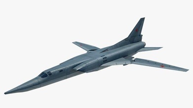 Tupolev 22m 3 22 ar aeronave tiro culatra bombardeiro longo alcance marítimo militares avião Rússia estratégico greve supersônico varrer ussr variável guerra asa 3d print model - Mito3D