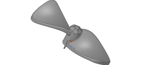 turbine propeller schraube 3d print cn drucken modell ingenieurwesen 3dexport turbulenz rad schiff lenkung steuern nautisch maritim meer ozean boot ruder marine kapitän pirat 3d print model - Mito3D