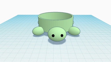 kaplumbağa yüzük kulp destek kül tablası 3d yazdır model in dekor 3dexport yüzükler tablaları turtle shaped takı organizatör organizatörler hayvanlar depolama 3dprint tepsi tabak konteyner 3d print model - Mito3D