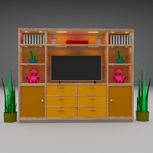 tv divertissement meuble télévision cbinet poste table ensemble meubles 3dprinting 2021 salon supporter étagère conception Hôtel chambre maison décor 3d print model - Mito3D