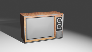 eski tv bedava 3d model in 3dexport televizyon modeller 3dmodel 3dmodels elektronik blender blender3d render 3d print model - Mito3D