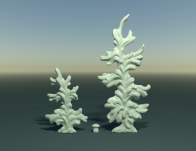 tanne bäume 3d drucken modell 3dexport fir tree kiefer holz pilz wald 3d print model - Mito3D