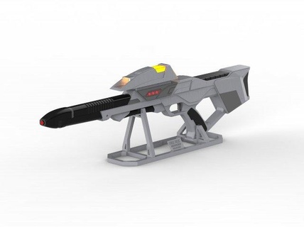 type 3b phaser rifle - star trek printable stl files 3d print model toys cosplay craft diy weapon video blaster picard discovery 3d print model - Mito3D