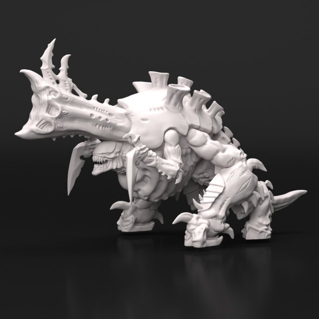 tiranida pequeno espaço argamassa warhammer40000 borda jogos 40k warhammer40k 3D print model - Mito3D