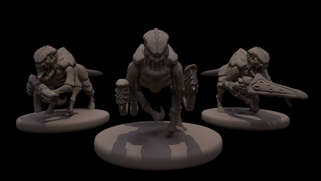 tyranids collection 3d print model in board games 3dexport boardgames toys warhammer40k warhammer 40k boardgame 3D print model - Mito3D