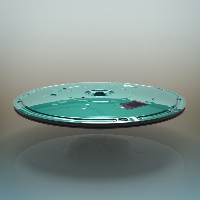 ufo spacecraft flying spaceship vehicle aliensci space military cruiser battleship futuristic science fictionship intergalactic universe solar unidentified extraterrestrial mars moon 3D print model - Mito3D