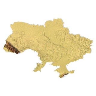 Ukraine stl Terrain Karte Landschaft Land Linderung Geographie Berg Erde 3d print model - Mito3D