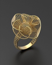 ultra vision ring jewelry filigree fashion 3d print model - Mito3D