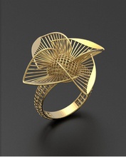 ultra visão anel jóias filigrana a moda 3d print model - Mito3D