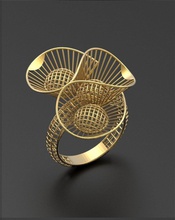 ultra vision de l'anneau la bijoux en filigrane mode 3d print model - Mito3D