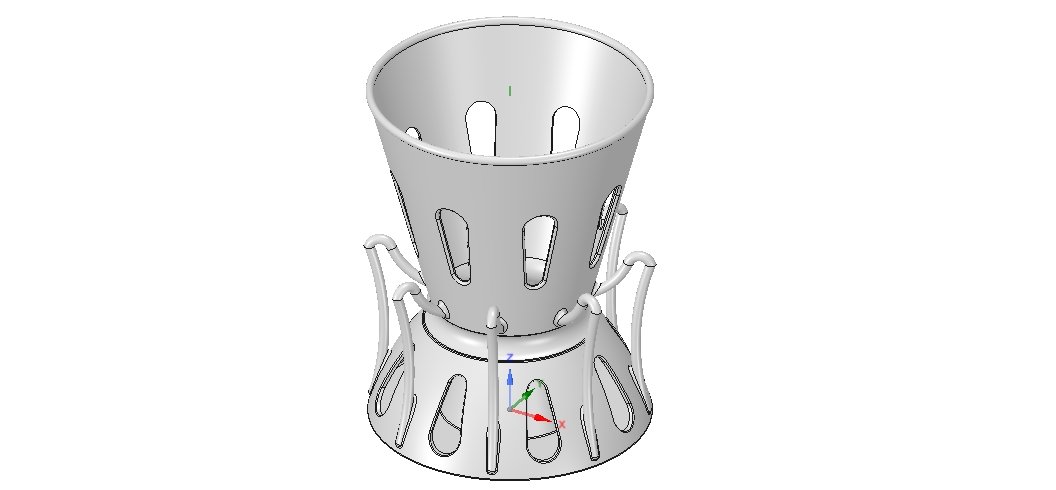 umbrella floor holder real 3d printing cnc servicing household tool houseware metal plastic wood laboratory element case box standing vase glove ornament fancy dryer 3D print model - Mito3D