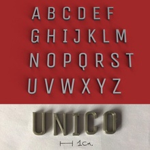 unico uppercase lowercase 3d letters stl file alphabet 3dletters 3dprint 3dmodel text font fonts type language decorations gadget lettering 3dlettering sign hobby homemade fusion360 3d print model - Mito3D