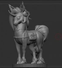 unicorn printing 3d print model - Mito3D