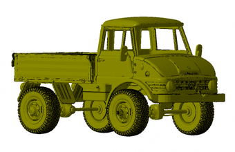 unimog 406 3d impresión modelo in juguetes 3dexport scx24 rc axial 3d print model - Mito3D