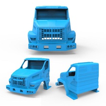 ural camion cabina 3d stampa modello in settore automobilistico 3dexport gaz 2016 veicolo macchina automobile stampabile industriale assiale corpo taxi 3d print model - Mito3D