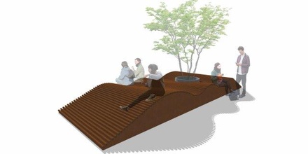 urbano mueble mobiliario paisaje 3d print model - Mito3D