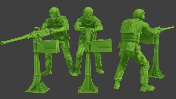 us special forces ussf1 002 3d print model in figurines 3dexport figure miniature sculpture war battle man helmet worldwar allies action-figure soldier military army hair american thompson cover fire 3d print model - Mito3D