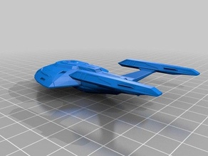 uss nova star trek voyager free 3d print model in 3dexport starship startrek 3d print model - Mito3D