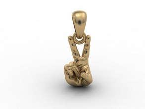 v pendentif le diamant l'émail joyau bijoux la matrice collier pendentifs imprimable rhino sculpture victoire femme zbrush 3d print model - Mito3D