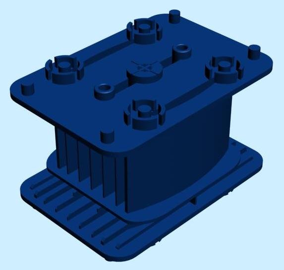 vácuo almofada 2-056-17-0920 homag semanabe 4-011-11-0183 3d-impressão imprimir console tabela 3D print model - Mito3D