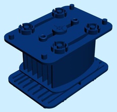 ventosa de vacío 2-056-17-0920 homag weeke almohadilla 4-011-11-0183 3d-impresión la impresión consola tabla 3d print model - Mito3D