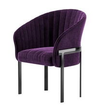 valmy 3d modèle in tabouret 3dexport violet chaise 3d print model - Mito3D