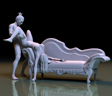 vampire l'amour impression 3d femme 3d print model - Mito3D