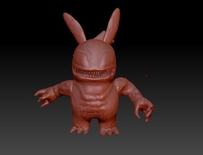 vanomchu 3d impression modèle in monstres créatures 3dexport 3d print model - Mito3D