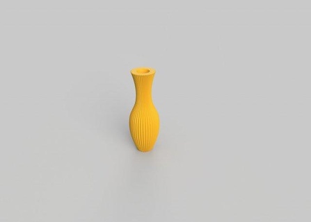 vaso decorazione stl gratuito ufficio 3d stampa 3d print model - Mito3D