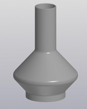 vase flask 3d print model in decor 3dexport gardener indoor flower bowl bouquet houseware 3d print model - Mito3D