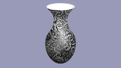 vaso livre 3d modelo in vivo 3dexport cerâmica interior jardim decoração acessórios mobília panela vidro copo plantar flor porcelana projeto moderno 3d print model - Mito3D