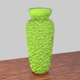 vase vdraj1 decor filament flower plant decoration decorative spiral interior design low-poly geometric modern pot planter pottery container 3d print model - Mito3D