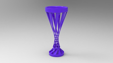 vase print twist 3d print model - Mito3D